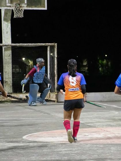 Girls' Hockey In Action photo 5