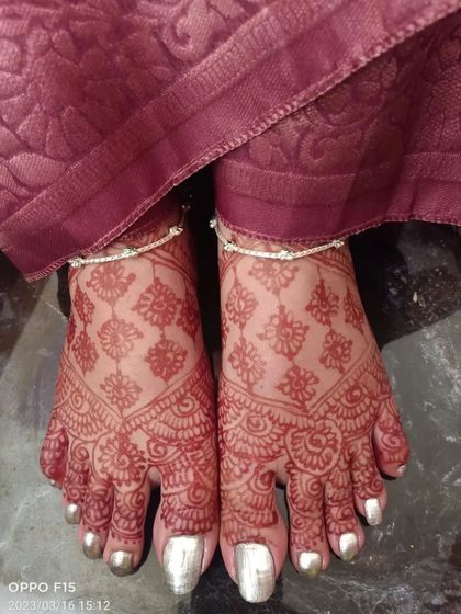 Chandu - Guest & Party Mehendi Beautiful Feet Designs photo 4