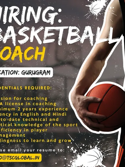Our promise of world-class training is built on the expertise of our team. This hiring call for a basketball coach in Gurugram shows our strict requirement for credentials like a FIBA license and professional experience. We invest in top talent to ensure our players receive the highest quality coaching.
