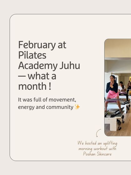 February was a month full of movement, energy, and community. We hosted an uplifting morning workout in collaboration with Poshan Skincare, combining our love for fitness and self-care.
