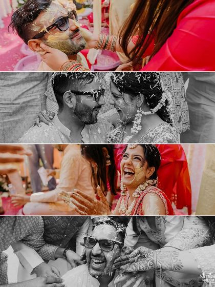 Vibrant Haldi Celebrations photo 16