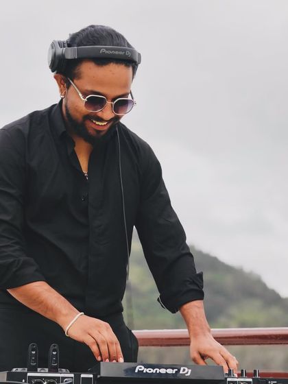 These shots capture me in my element, from different angles and at various events. Each one is a glimpse into my life as a music maker, focused on the craft and connecting with the crowd.