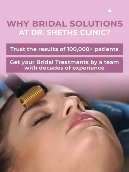 We offer specialized bridal solutions to ensure you shine on your big day. With decades of experience and the trust of over 100,000 patients, we can help you achieve your perfect bridal glow.