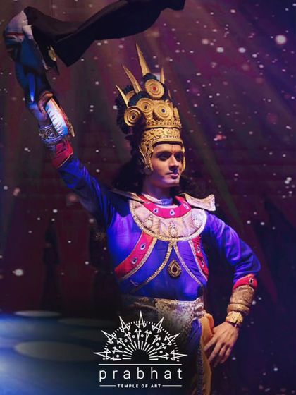An invitation to witness our dance musical '18 Days' in Bangalore. This poster captures the epic scale and dramatic intensity of the production, inviting audiences to experience the story of Krishna and the Kurukshetra war.