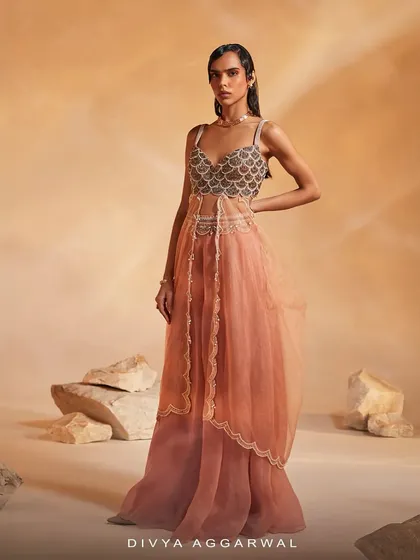 The Arlo Co-ord Set, a picture of serenity and elegance with its unique silhouette and delicate, contrasting embellishments.
