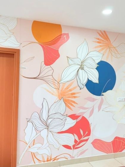 House360.in - Residential Wallpaper & Wall Mural Services Nature-Inspired & Tropical Murals photo 21