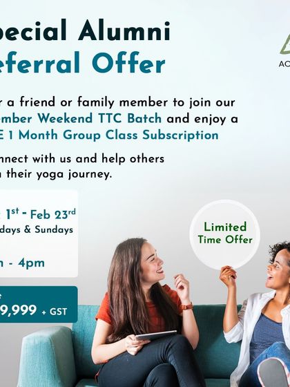 AthaYog Living - Yoga Teacher Training Course (TTC) Weekend TTC: Become a Teacher in Bangalore photo 3