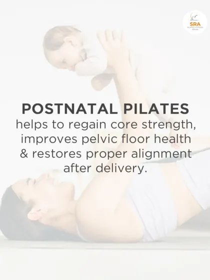 Postnatal Pilates is designed to help you safely regain core strength, improve pelvic floor health, and restore proper alignment after delivery.