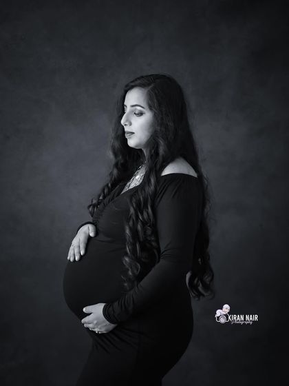 WonderBump Studio - Baby Shower Photography Timeless Black & White photo 29