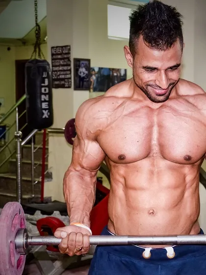 Be focused on improving your weak areas. That's how you build a complete and balanced physique.