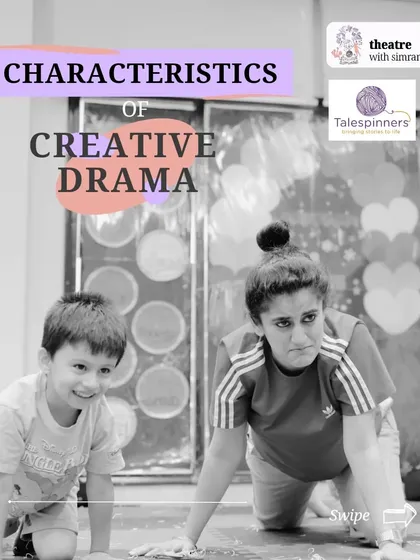 This is a look at the core characteristics of creative drama. It's an active, process-oriented approach where every child's contribution matters.