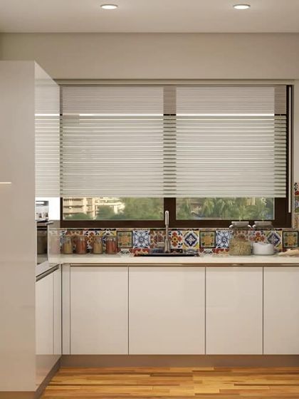 Interiors - Modular Kitchen Design Compact & Straight-Wall Layouts photo 3