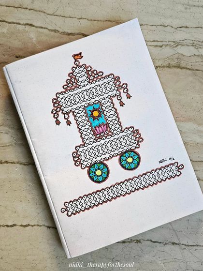 Nidhi - Custom & Fine Art Paintings Traditional Indian Folk Art photo 28