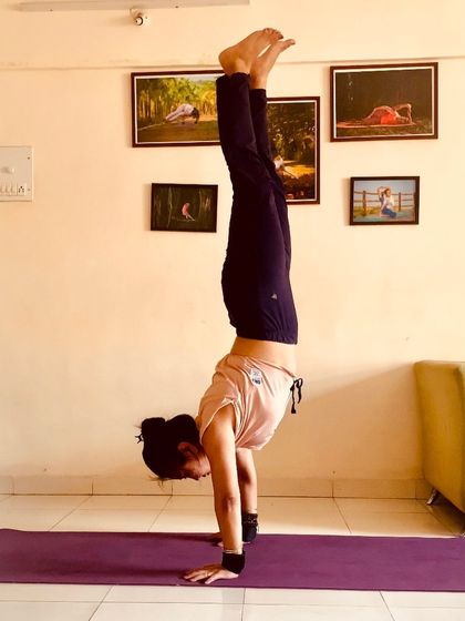 Another handstand moment. I love how inversions shift your perspective, both literally and figuratively. They teach you to see the world from a different angle.
