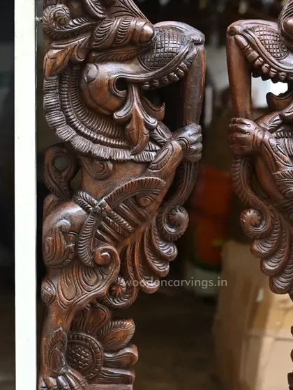 A mirrored view of the Yaazhi brackets, emphasizing their symmetrical design and the powerful energy they bring when paired together.