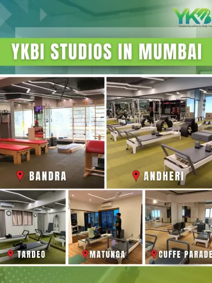 We have YKBI studios in multiple locations across Mumbai, including Bandra, Andheri, Tardeo, Matunga, and Cuffe Parade. Find the one nearest you and get started on your fitness journey with us.