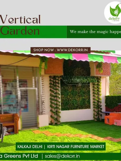 This project shows a combination of my services, featuring a lush artificial grass lawn complemented by a vertical garden. This is a great way to maximize greenery and improve the look of both commercial and residential exteriors.