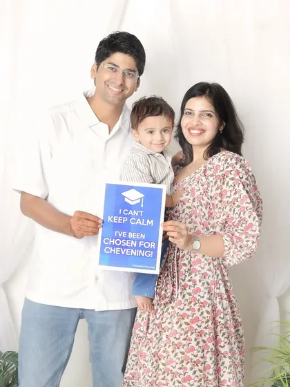 Celebrating a huge achievement together as a family. Photoshoots aren't just for birthdays; they're for celebrating all of life's big moments.