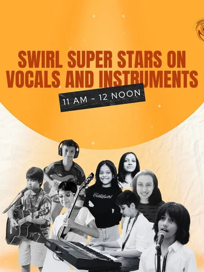 An announcement for our performance at the Artfest Odyssey. Our Swirl superstars will be taking the stage at 11 AM.