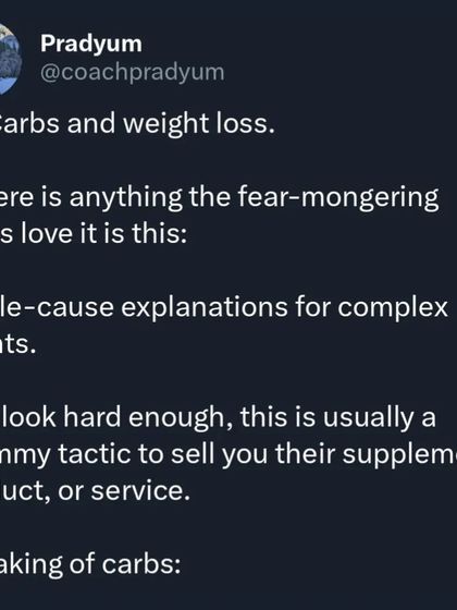 Pradyum - Nutrition & Fat Loss Coaching Debunking Industry Bullshit photo 8