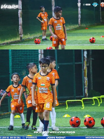 For parents looking for the best start in grassroots football in Mumbai, this is it. We focus on fun, fundamentals, and discipline in small batches. Your child's first trial session is on us.