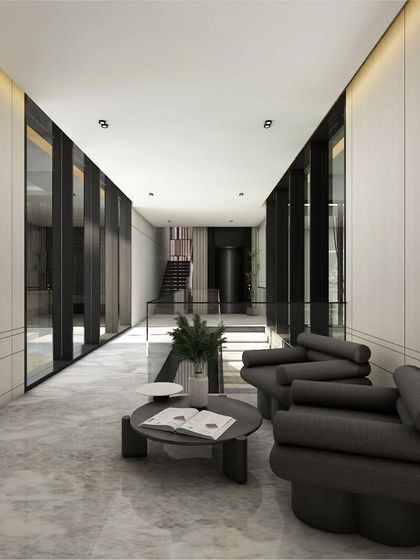 Vivospace Architects - Residential Architecture & Interior Design Transitional Spaces: Staircases & Corridors photo 8
