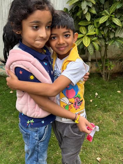 A gallery of smiles from Friendship Day, where our children celebrated their bonds by exchanging handmade friendship bands.