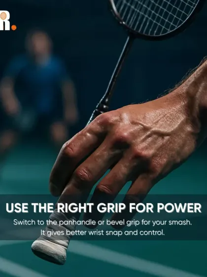 Your grip is the foundation of every shot. We teach the four basic grips: forehand, backhand, panhandle, and bevel. This video explains when and how to use each one for better control and power.