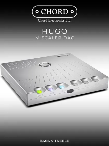 The Chord Hugo M Scaler is a standalone upscaling device that uses advanced filtering technology to upscale standard digital audio to an incredibly high resolution for use with a compatible Chord DAC.