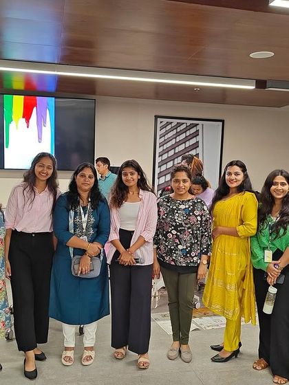 The organizing team and I at the HBC workshop. It takes a great team to pull off a successful and meaningful event.