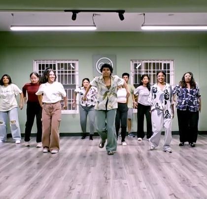Another shot from Divya's 'Rewind & Replay' choreo series. Our students are always eager to learn and grow, whether it's a new routine or a classic favorite.