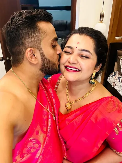 For me, customer happiness is the most important thing. Seeing the joy of a couple dressed in my coordinated outfits for their special occasion is the best reward. It’s about creating memories.