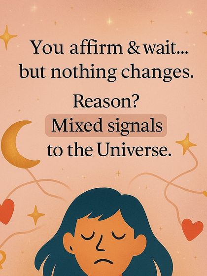 The harsh truth about why your manifestation isn't working. This carousel explains that focusing on 'wanting' creates an energy of lack. The key is to speak and act as if your desire is already yours.