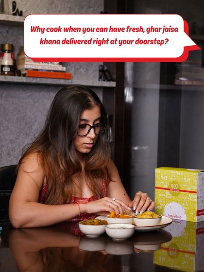 Why cook when you can have fresh, *ghar jaisa khana* delivered right to your doorstep? Enjoy a wholesome, balanced meal without any of the effort.