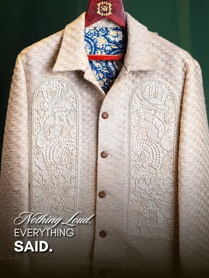 Our philosophy is simple: nothing loud, everything said. True style communicates confidence through its quiet precision, impeccable fit, and the quality of its construction, not through volume.