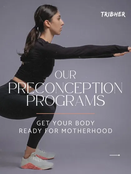 Our preconception programs are designed to get your body ready for motherhood. We focus on building a strong, resilient foundation before you even conceive to support a smoother pregnancy and recovery.