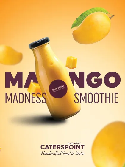 Go wild with our Mango Madness Smoothie. It's a tropical explosion of flavor that's part of our special Mango Mania menu, perfect for sipping on a summer day.