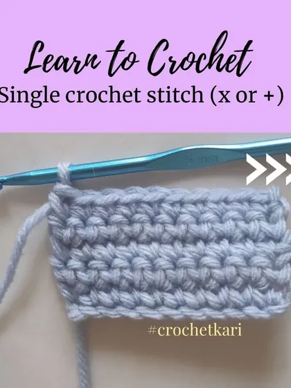 The single crochet is the first stitch you'll master, and it's the foundation for so many projects. My classes are designed for absolute beginners, so we start with the very basics like this, ensuring you build a strong and confident foundation.