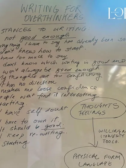 Do any of these "resistances to writing" sound familiar? In our workshop, we tackle these common blocks head-on, turning self-doubt into productive, creative expression.