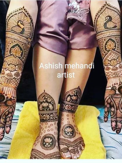 Elegant Bridal Feet Designs photo 13