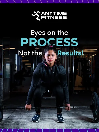 Keep your eyes on the process, not just the results. Fall in love with the daily grind, and the results will follow.