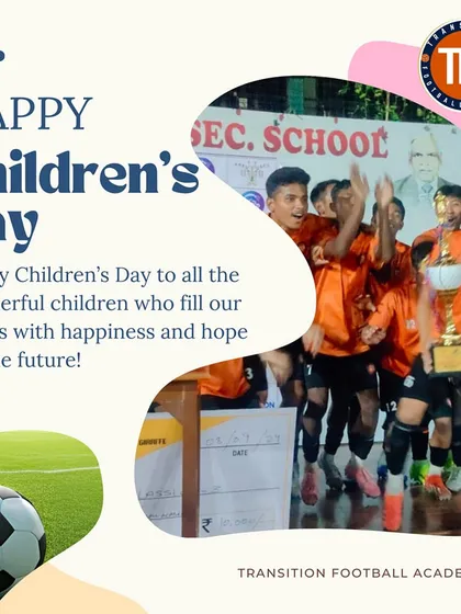 A heartfelt Happy Children's Day to all my young players. They are the future, and I am dedicated to helping them achieve their dreams.