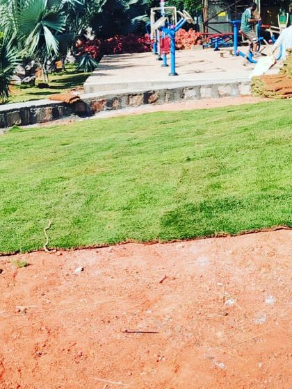 Rakshith Landscaping - Landscape Design & Installation Lush Lawns: Natural & Artificial photo 47