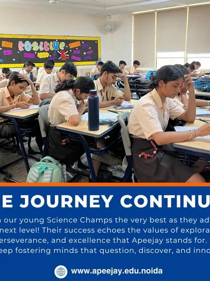We wish our young Science Champs the very best as they advance to the next level of the CBSE Science Challenge, echoing our values of exploration and excellence.