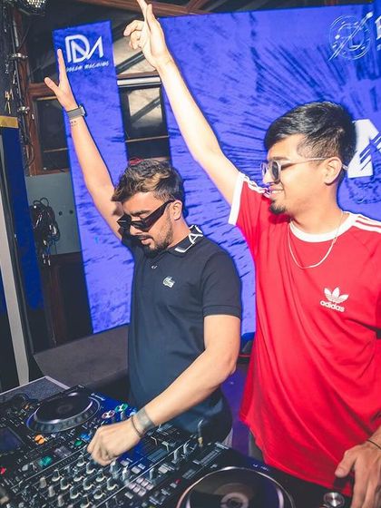 A back-to-back set with my friend Vinay Music. Collaborating with other DJs is always fun and brings a fresh energy to the night.