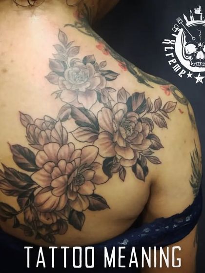 Flower tattoos have beautiful meanings, often symbolizing love, growth, and beauty. We can help you choose the right flower to represent your story.