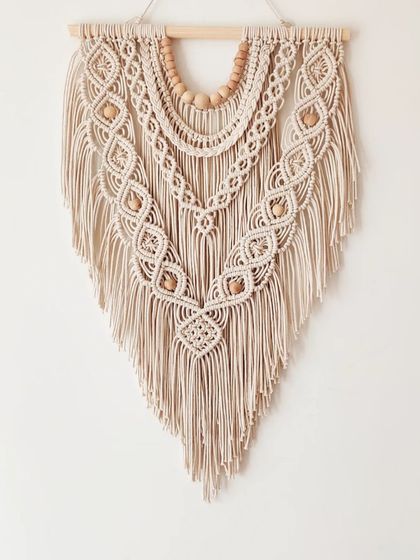 Shikha Agarwal - Custom Macrame & Crochet Home Decor Large Statement Wall Hangings photo 65