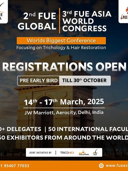 Registrations are open for the World Congress in Delhi. An opportunity to learn from 50+ international faculties and network with 1000+ delegates.