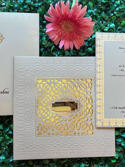 The Beginning - Wedding Invitations Intricate Laser-Cut & 3D Designs photo 14