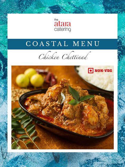 Experience the taste of the coast with our authentic Chicken Chettinad. This spicy and aromatic dish is a highlight of our South Indian coastal menu.